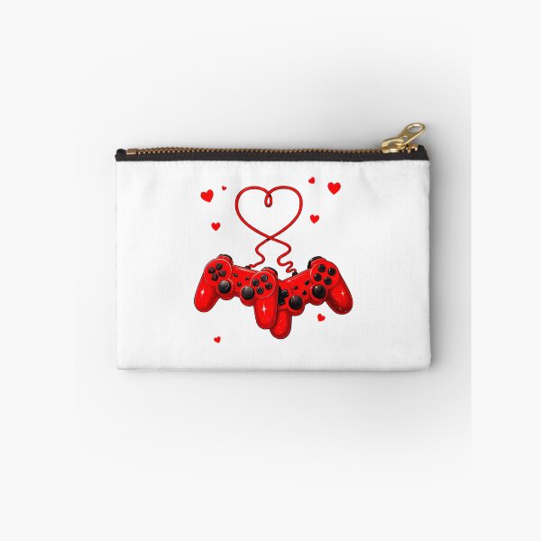 Item preview, Player One & Player Two Gamer Valentine Design designed and sold by CleanDecor.