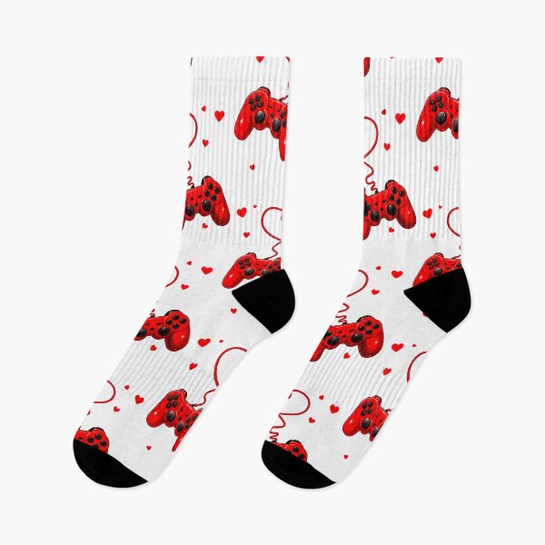 Item preview, Player One & Player Two Gamer Valentine Design designed and sold by CleanDecor.