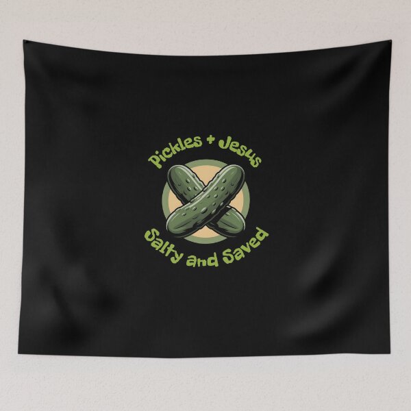 Item preview, Pickles Jesus Salty and Saved designed and sold by designsbyaneta.
