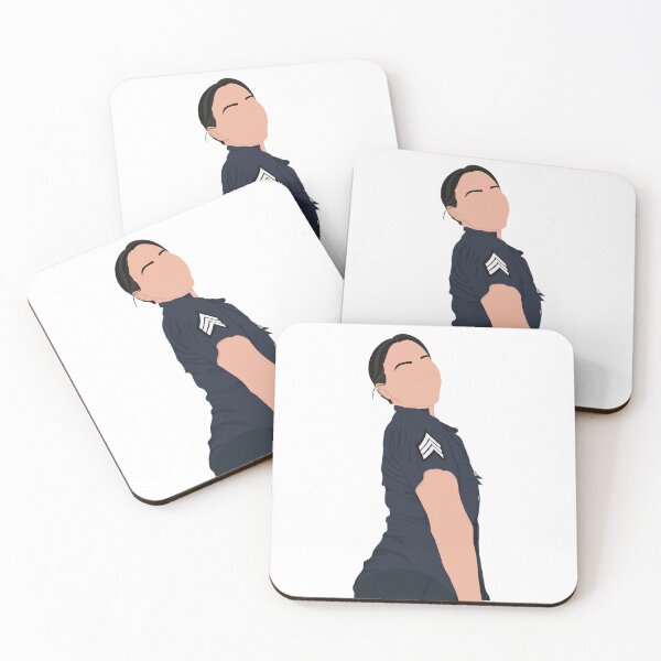 Item preview, Sergeant Lucy Chen designed and sold by erinsartstuffs.