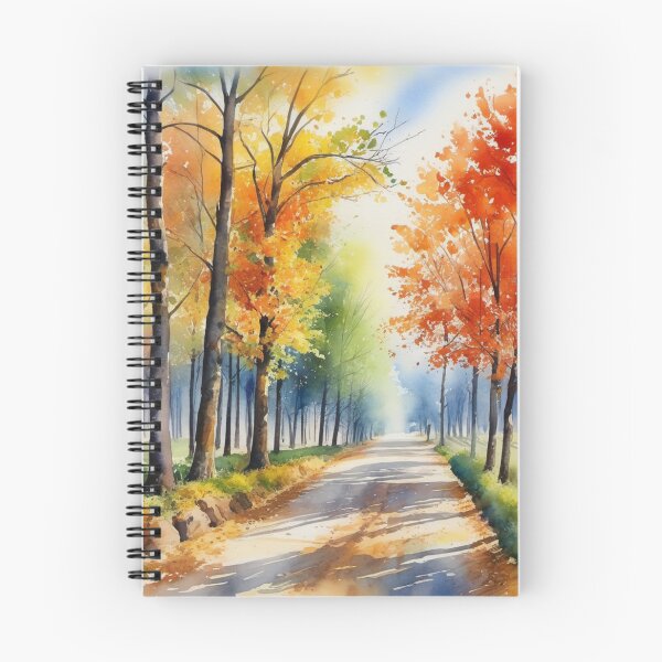 Item preview, Avenida colorida en otoño designed and sold by Kraftbaum.