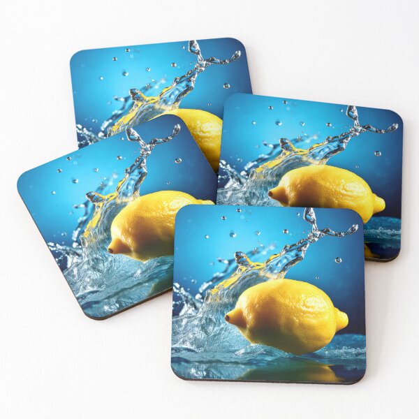 Item preview, Colorful Lemon Wallcovering Tapestry, duvet cover, throw blanket, shower curtain designed and sold by CharlottePlaceArt.
