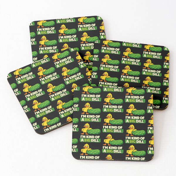 Item preview, Im Kind Of A Big Dill Funny Duck Pickle Pun Design designed and sold by TeeTimeTreasure.