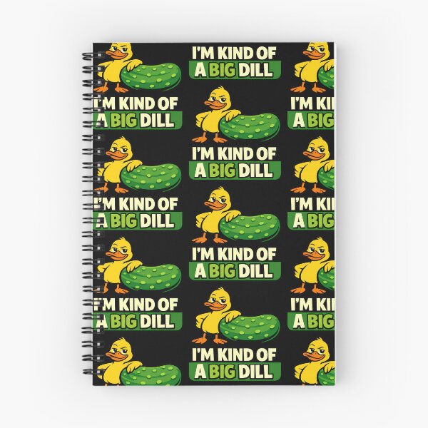 Item preview, Im Kind Of A Big Dill Funny Duck Pickle Pun Design designed and sold by TeeTimeTreasure.