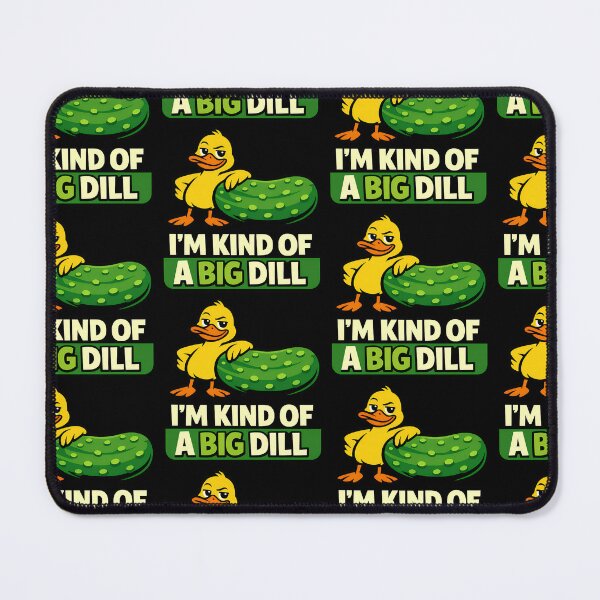 Item preview, Im Kind Of A Big Dill Funny Duck Pickle Pun Design designed and sold by TeeTimeTreasure.