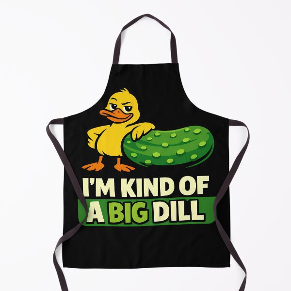 Item preview, Im Kind Of A Big Dill Funny Duck Pickle Pun Design designed and sold by TeeTimeTreasure.