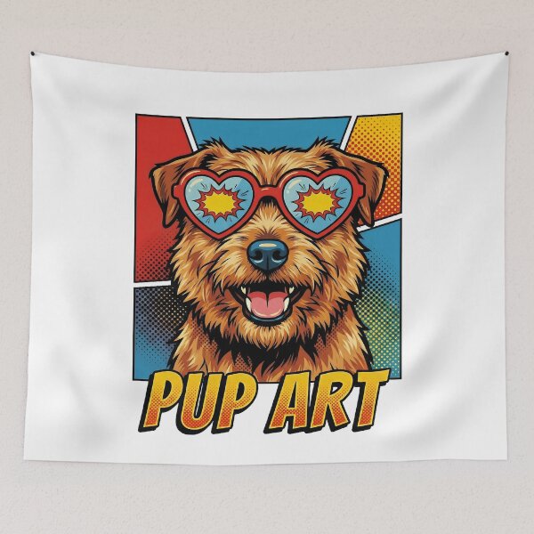 Item preview, Pop Art Norwich Terrier Retro Dog designed and sold by k3rstman1.