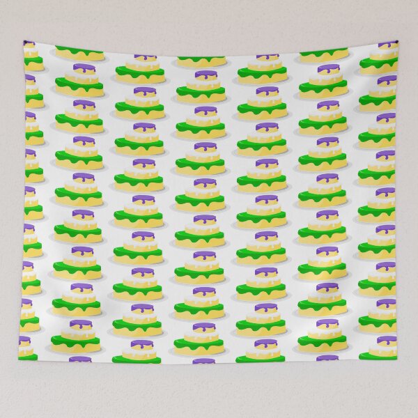 Item preview, Genderqueer Cake Pride Flag designed and sold by HarveyHandcraftsandDesigns.