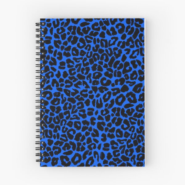Item preview, Leopard Print Pattern in Blue and Black designed and sold by OneThreeSix.
