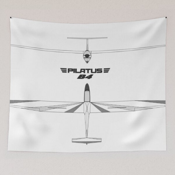 Item preview, pilatus B4 sailplane glider aerobatics designed and sold by PilotandPlane.