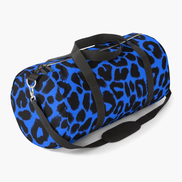 Item preview, Leopard Print Pattern in Blue and Black designed and sold by OneThreeSix.