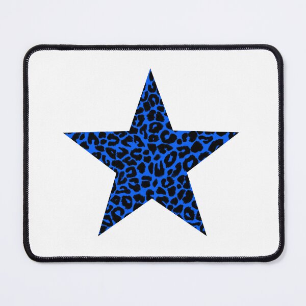 Item preview, Leopard Print Pattern in Blue and Black designed and sold by OneThreeSix.