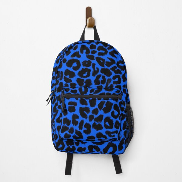 Item preview, Leopard Print Pattern in Blue and Black designed and sold by OneThreeSix.