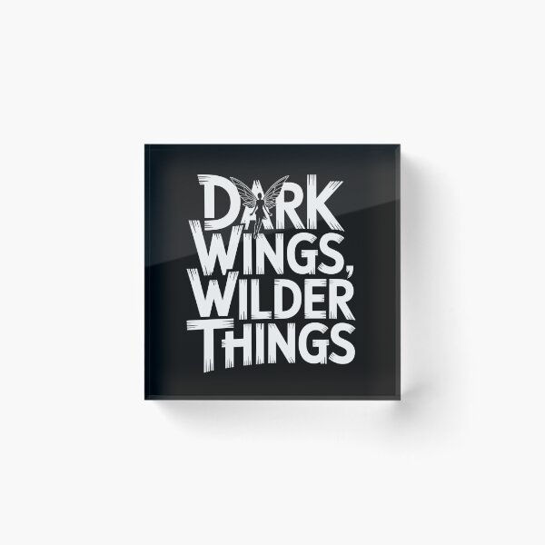 Item preview, Dark Wings Wilder Things designed and sold by theartfulaspie.