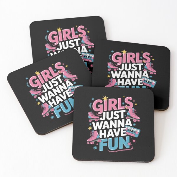 Item preview, 80's Girls Just Wanna Have Fun Nostalgia 1980s 6 designed and sold by MarkLeedsArt.