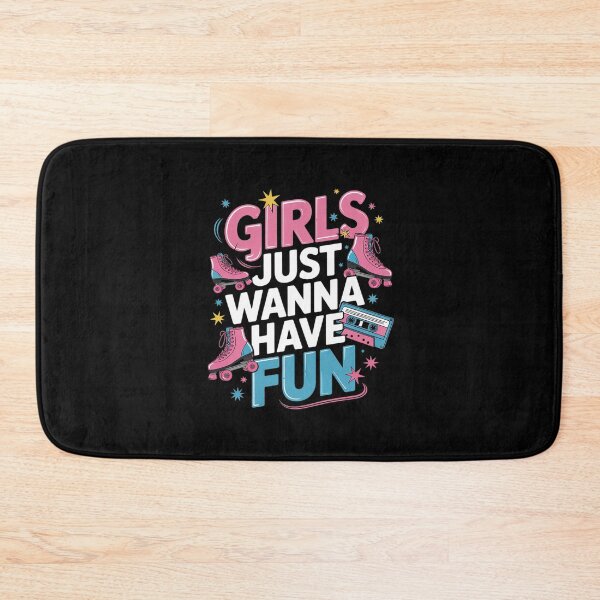 Item preview, 80's Girls Just Wanna Have Fun Nostalgia 1980s 6 designed and sold by MarkLeedsArt.