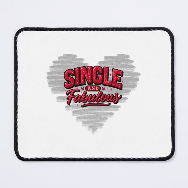 Item preview, Single and Fabulous Gamer Anti Valentine Design designed and sold by CleanDecor.