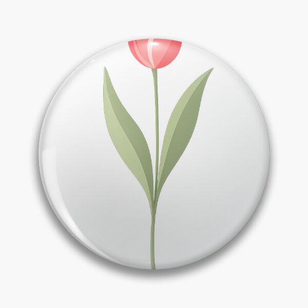 Item preview, Minimal Tulip Flower Sticker designed and sold by AlignStudio.