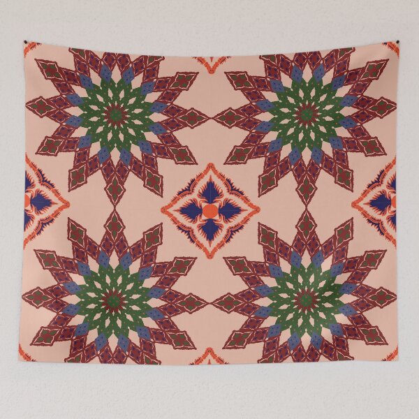 Item preview, Resilient Bloom Mandala designed and sold by OIL Pattern Design .