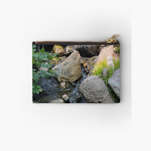 Item preview, Waterfall forest garden trail | botanical | Japanese garden | stone path designed and sold by hollycooper.
