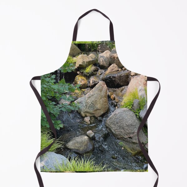 Item preview, Waterfall forest garden trail | botanical | Japanese garden | stone path designed and sold by hollycooper.