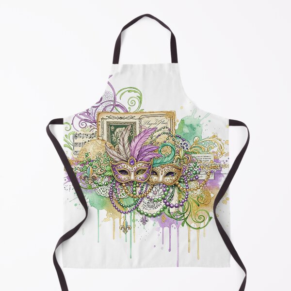 Item preview, Splatter Mardi gras collage designed and sold by ibelieveimages.