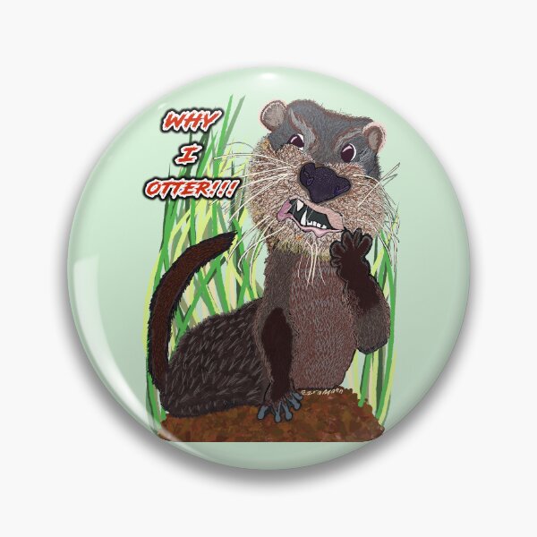 Item preview, Don't be messing with angry otters designed and sold by reallypathetic.
