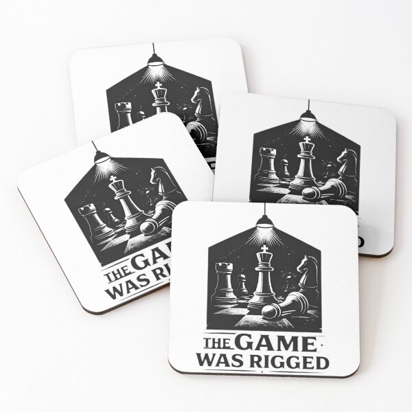 Item preview, The Game Was Rigged – Chess lover designed and sold by SidTastic .
