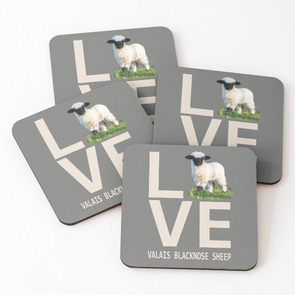 Item preview, LOVE Valais Blacknose Sheep designed and sold by Jane Stanley Photography.