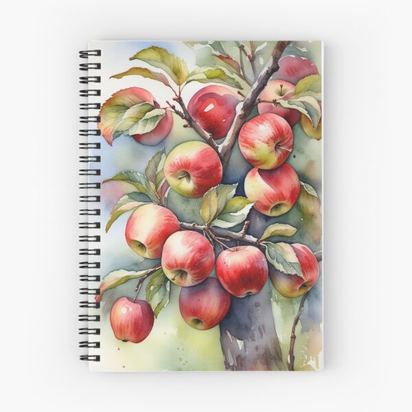 Item preview, Ripe red apples on the tree designed and sold by Kraftbaum.