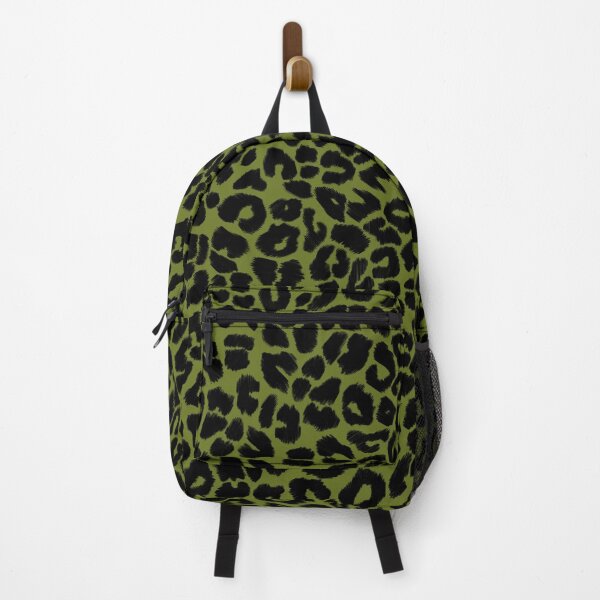 Item preview, Leopard Print Pattern in Green and Black designed and sold by OneThreeSix.