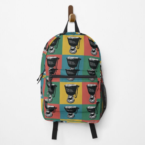 Item preview, African Echoes | Djembe Pop Art Stencil designed and sold by MammothArt.