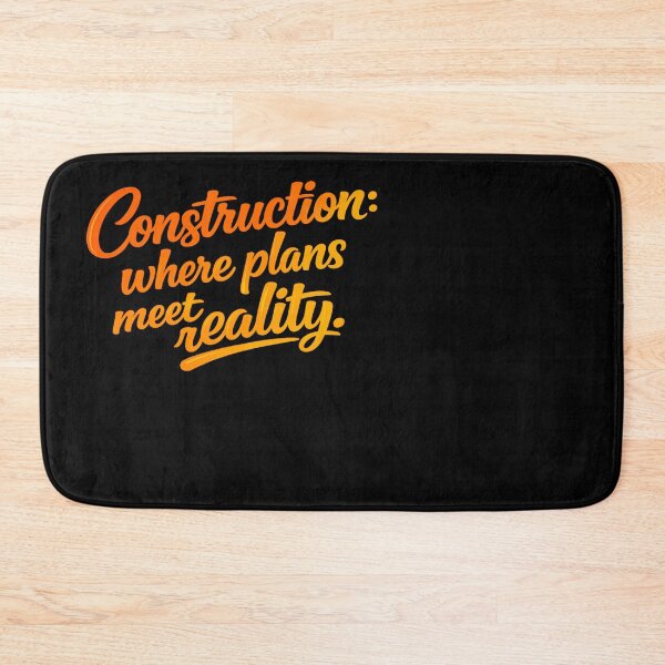 Item preview, Construction: Where plans meet reality designed and sold by 2Guys2Hammers.