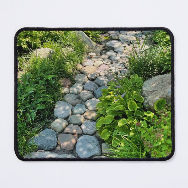 Item preview, Garden trail | botanical | Japanese garden | stone path designed and sold by hollycooper.
