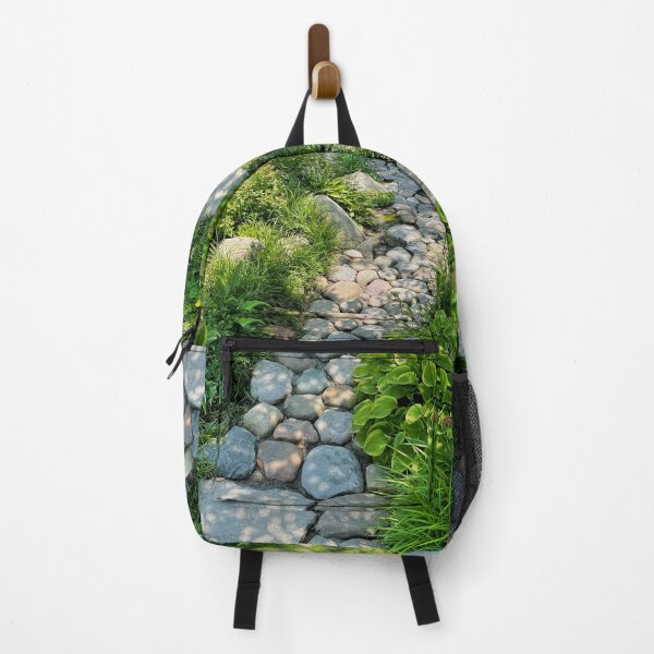 Item preview, Garden trail | botanical | Japanese garden | stone path designed and sold by hollycooper.