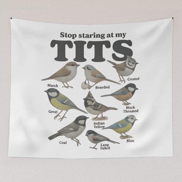 Item preview, Stop Staring At My Tits designed and sold by Buntrockstore.