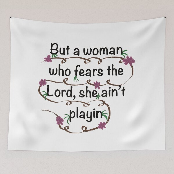 Item preview, Women who fears the Lord designed and sold by Etak-4.