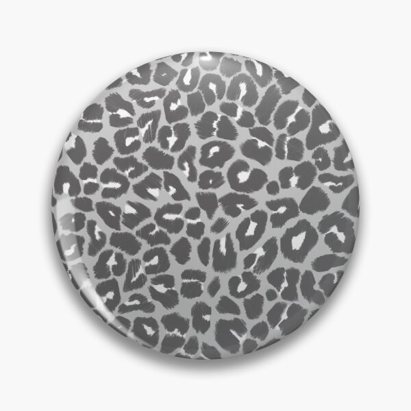 Item preview, Leopard Print Pattern in Grey and White designed and sold by OneThreeSix.