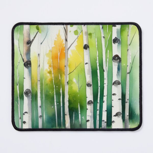 Item preview, Birch forest in summer designed and sold by Kraftbaum.