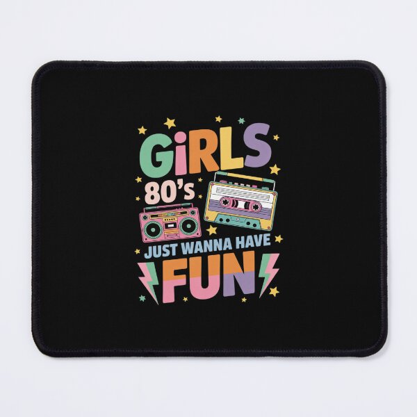 Item preview,  80's Girls Just Wanna Have Fun Nostalgia 1980s 9 designed and sold by MarkLeedsArt.