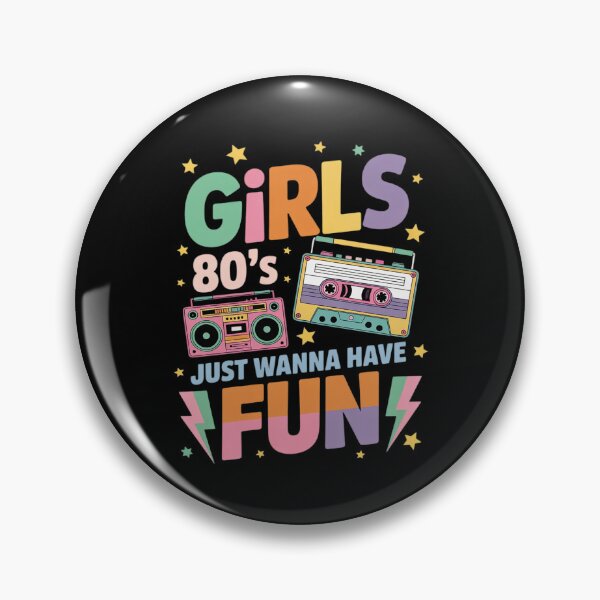Item preview,  80's Girls Just Wanna Have Fun Nostalgia 1980s 9 designed and sold by MarkLeedsArt.