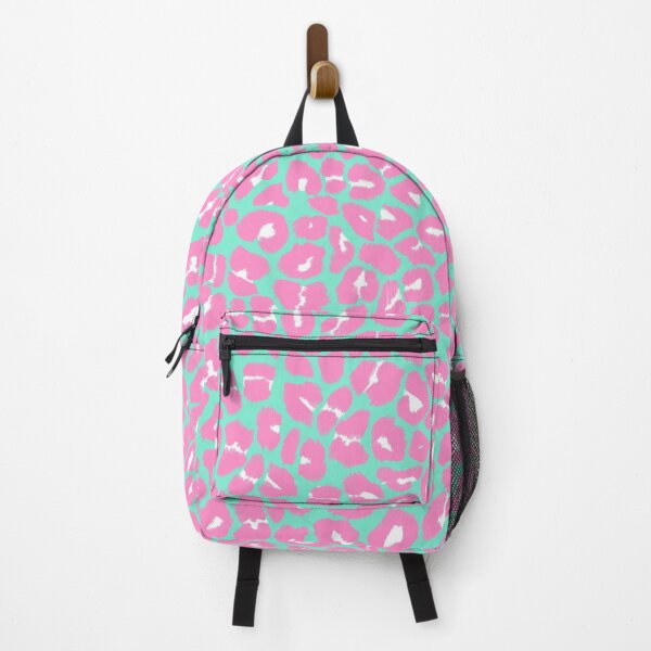 Item preview, Leopard Print Pattern in Pink, Turquoise and White designed and sold by OneThreeSix.