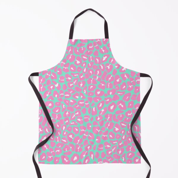 Item preview, Leopard Print Pattern in Pink, Turquoise and White designed and sold by OneThreeSix.