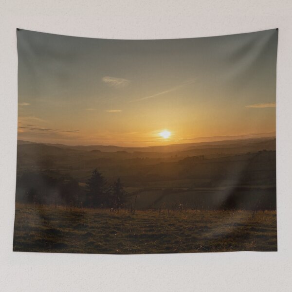 Item preview, Sunset Over the Welsh Hills designed and sold by Jane Stanley Photography.