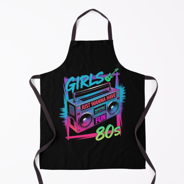Item preview,  80's Girls Just Wanna Have Fun Nostalgia 1980s 10 designed and sold by MarkLeedsArt.