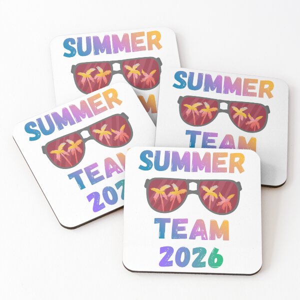 Item preview, Summer Team 2026 Retro Sunglasses Tee – Tropical Vacation Vibes designed and sold by KapiPrint.