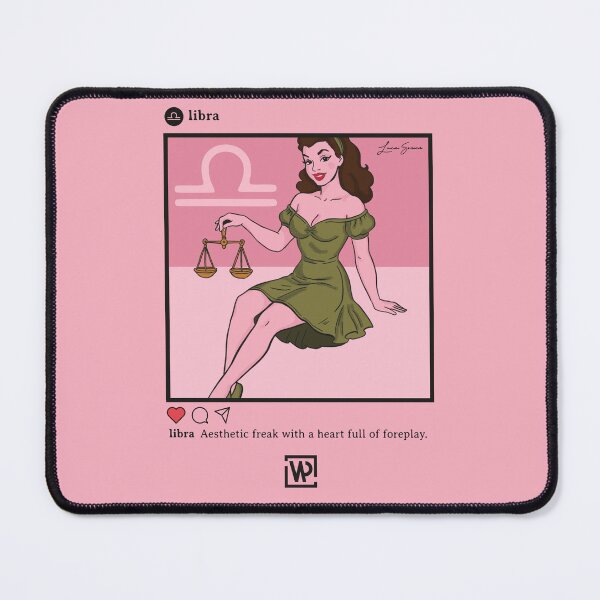 Item preview, Libra (Pink) designed and sold by WastedPleasures.