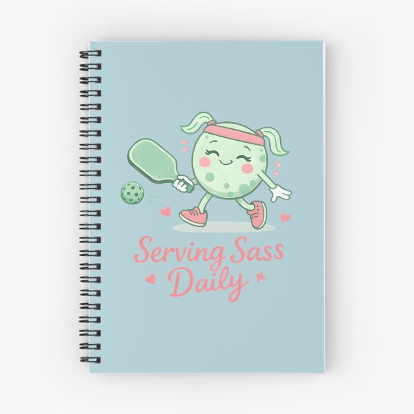 Item preview, Pastel Pickleball Player Serving Sass  designed and sold by HowToCanadian.