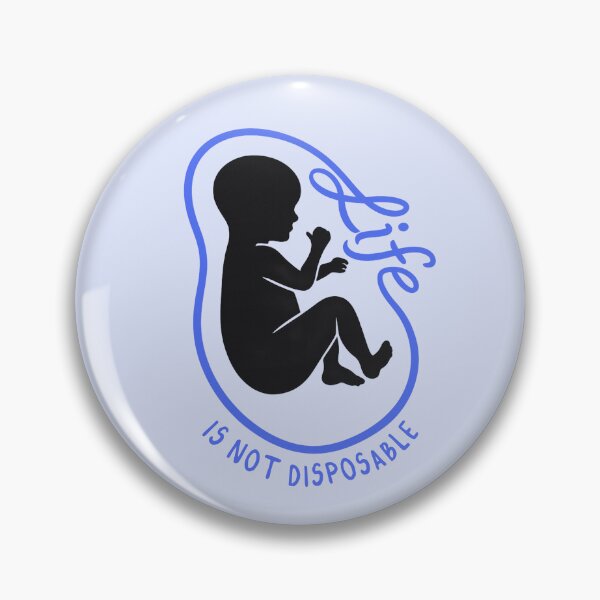 Item preview, Life is Not Disposable (Blue) designed and sold by maddieelysse.
