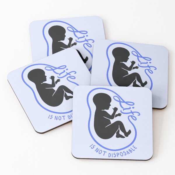 Item preview, Life is Not Disposable (Blue) designed and sold by maddieelysse.